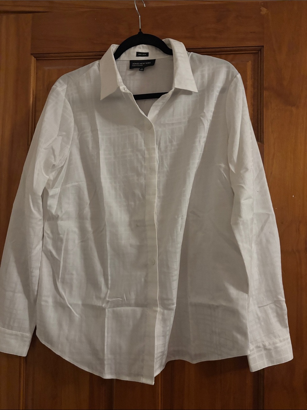 Classic White Button-Down Shirt